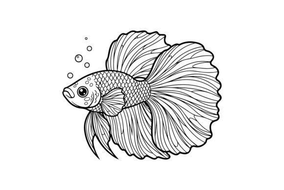 Betta Fish Swimming Vector: Graphics & Illustrations Review