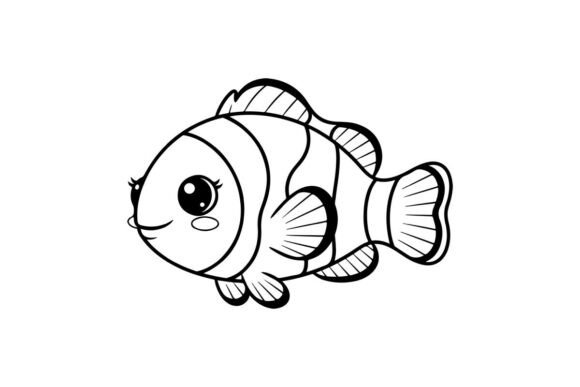 Cute Cartoon Clownfish Vector I: Graphics & Illustrations Review