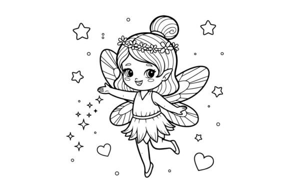 Cute Fairy Vector Review: Graphics & Illustrations