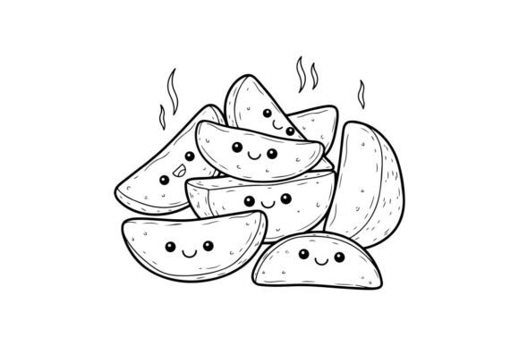 Cute Smiling Watermelon Slices Vector Graphics & Illustrations