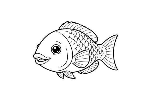 Happy Cartoon Fish Vector: Graphics & Illustrations Review