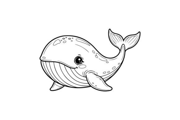 Smiling Whale Underwater Illustrations & Graphics Review